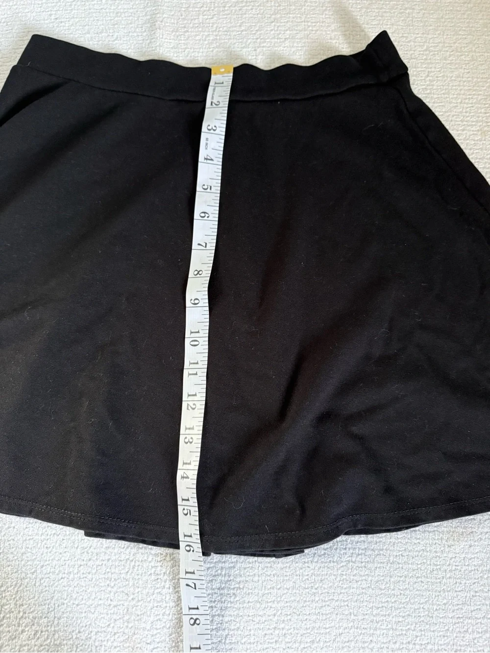 Charlotte Russe Black Circle Skirt - Flared Mini